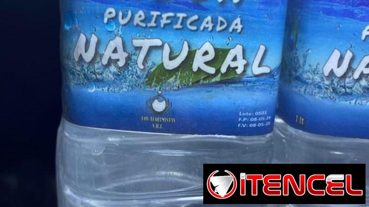 Blíster de agua de 1litro