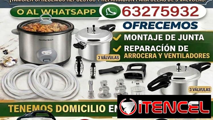 Reparaciones de ollas de tres válvulas y eléctricas