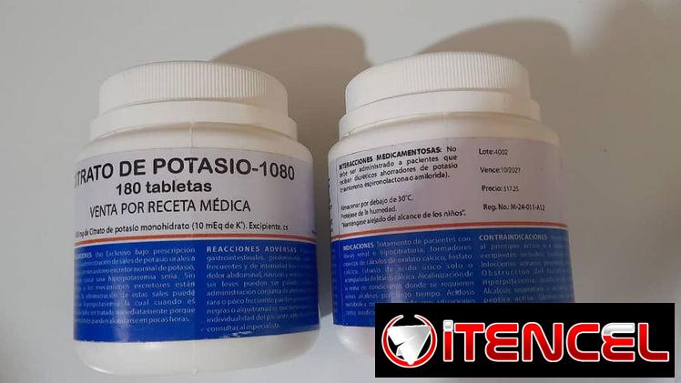 Citrato de potasio