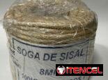 ROLLO 100M. CUERDA PITA DE SISAL 8 MM. 4 CABOS