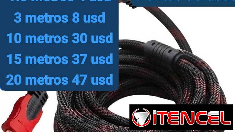 Cables HDMI de diferentes medidas y precios, hasta 20 metros