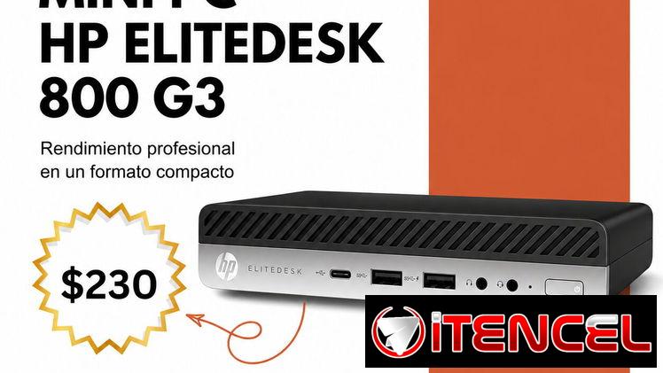 Mini PC HP EliteDesk 800 G3 | videojuegoshabana.com