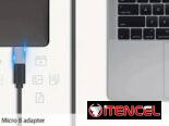 Adaptador Tipo Micro B a Tipo C Problemas con su disco duro y el cable de datos!! Tengo su solución!!!