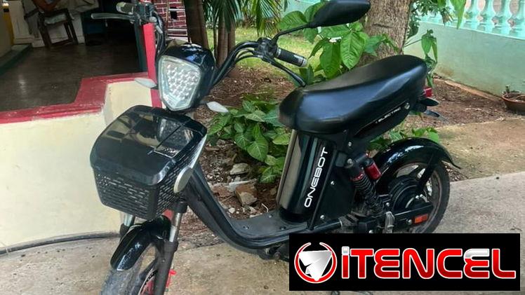Se vende una bicimoto marca onebot sin batería. Todo en perfecto estado