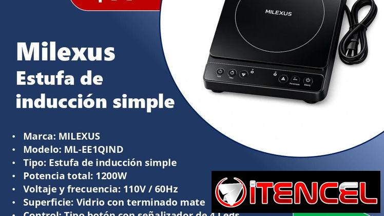 Estufa hornilla de inducción simple Milexus