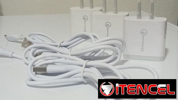 Cargador rápido 3.0 para celulares.  58441134