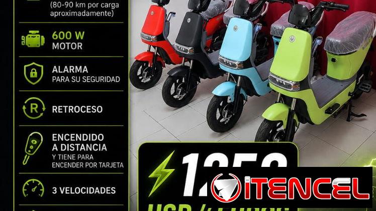 Bicimotos eléctricas marca Vedca