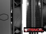 Enfriamiento por aire marca COOLER MASTER, modelo HYPER 212 Black