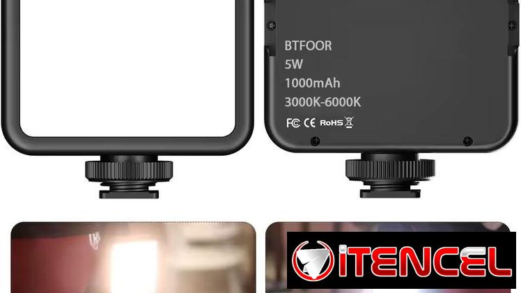 Luz led recargable grabacion