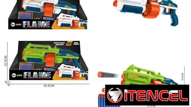 Pistolitas de juguete son grandes