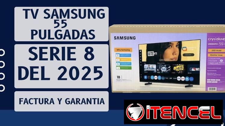 Smart TV Samsung 55” serie 8 2025 nuevos en caja