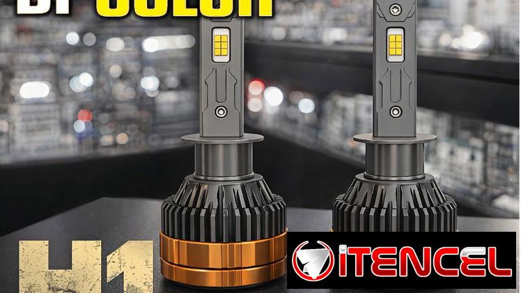 BOMBILLOS H1 chip CSP BICOLOR GAMA PREMIUM.