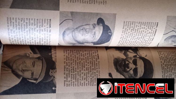 Libros únicos de grandes ligas del beisbol años 40 y 50