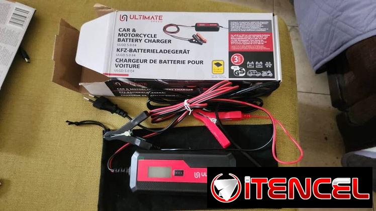 Cargador inteligente a 220V para baterías 6V y 12 V (hasta 120 Ah)