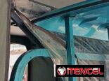 Instalación de paneles solares en triciclo