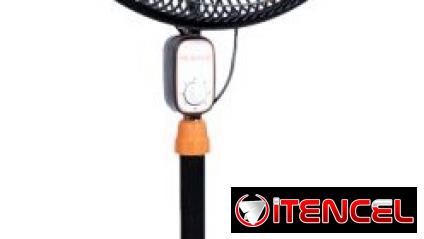 Ventilador de pie no recargable