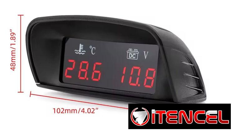 Pulmon de temperatura con Pantalla de temperatura y batería.