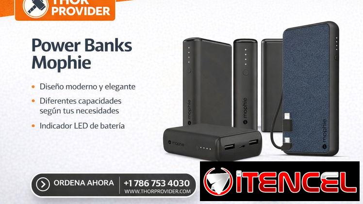 🔋 POWER BANKS MOPHIE | ¡Calidad Premium Mophie a precios insuperables!