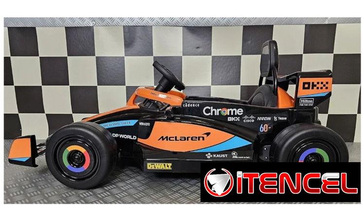 Carro eléctrico tipo cuña para niños de 3 a 5 años