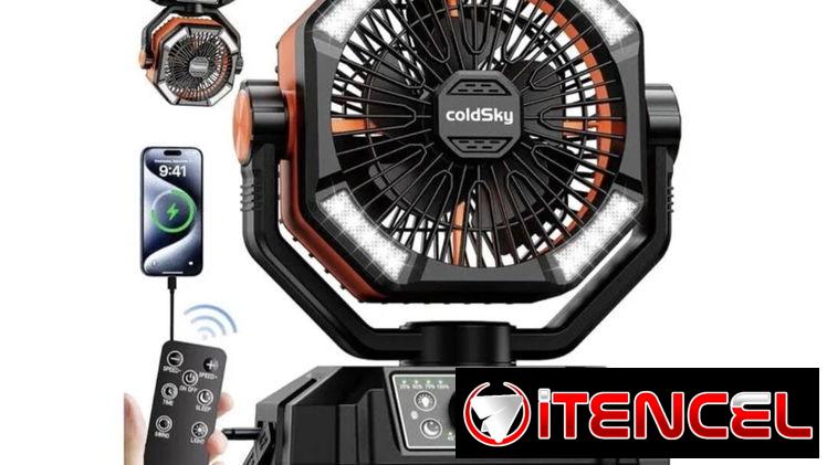 💫75 VENTILADOR RECARGABLE coldsky