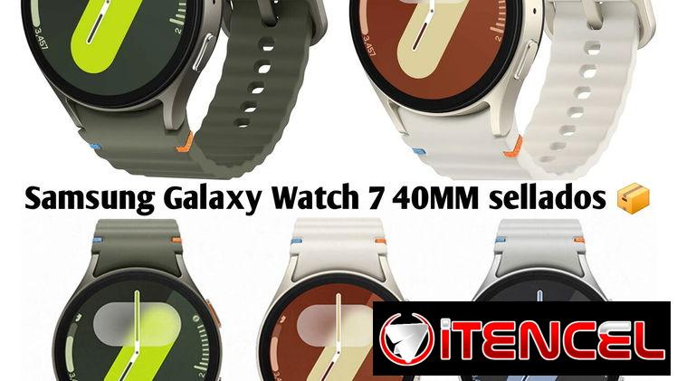 Samsung Galaxy Watch 7 40mm y 44mm sellados en caja a estrenar por usted