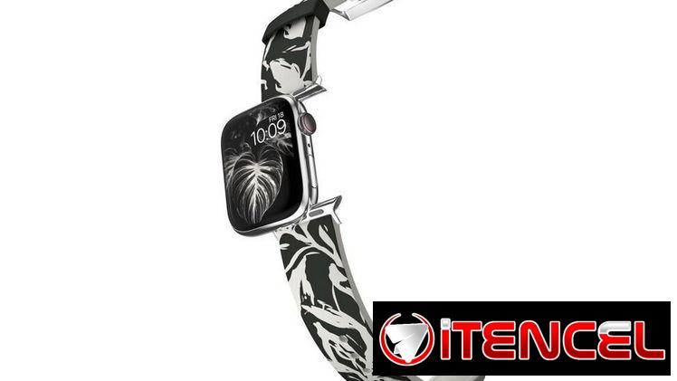 Correa de Silicona para Smartwatch MobyFox Midnight Flora
