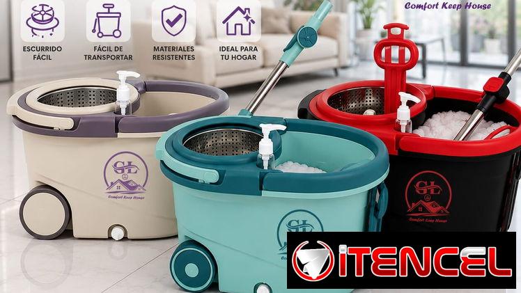 Fregona Multifuncional Nuevo Diseño con Dispensador de detergente (L&G)