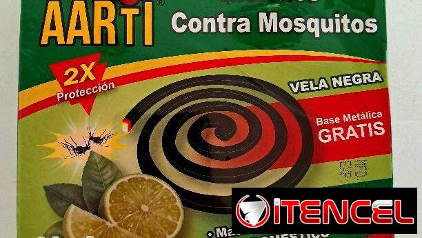 Repelente en espiral (caja de 10 espirales)