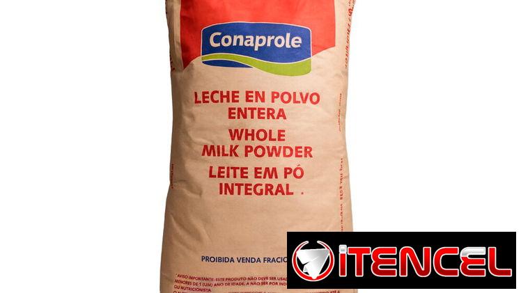 Saco 25 kg Leche entera en polvo Conaprole