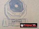 VENTILADOR RECARGABLE F6