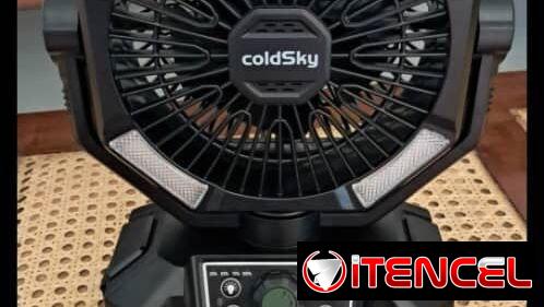 Ventilador recargable