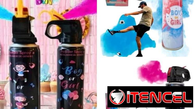 🌟Spray y Pelotas de Fútbol para la revelación de Género 🌟