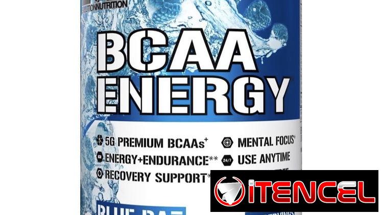 Evlution Nutrition BCAA Energy – Suplemento de aminoácido energizante de alto rendimiento para el desarrollo muscular, r