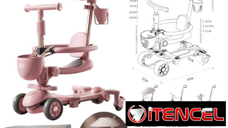 Scooter carriola+ mensajeria gratis