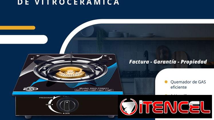 🚧 COCINA DE GAS DE 1 y 3 HORNILLAS VITROCERÁMICA MARCA DESMATT CON MAGNETO 6 MESES DE GARANTÍA 🚧