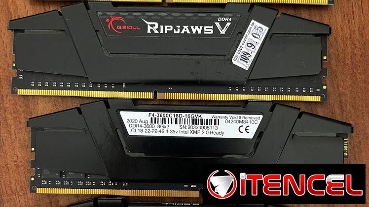4×8 32gb 3600 mhz nuevas