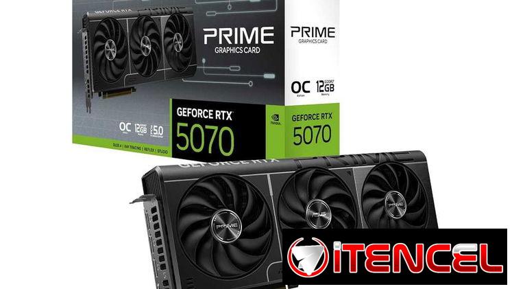 🎮 Asus PRIME GeForce RTX 5070 12GB OC Edition GPU 📦0km