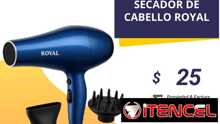 Secador de pelo marca Royal