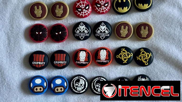 Gomitas protectoras de joystick para varios modelos de consolas.