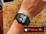 ⌚🔥 RELOJ CASIO AE1200WH WORLD TIME 100M RESISTENTE AGUA +10 AÑOS BATERÍA 💥 Envío + Garantía