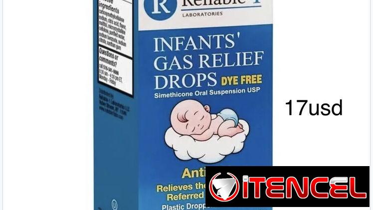 Simeticona para bebés en gotas