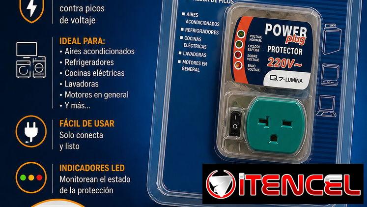 Protector de Voltaje 220V con Espiga Invertida