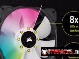 Set de 4 Fanes Corsair PWM de 120 mm iCUE SP120 RGB ELITE