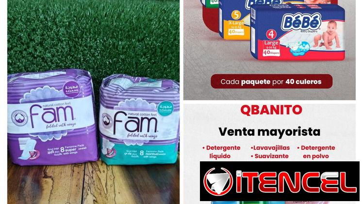 🧸 PAÑALES Y PRODUCTOS DE HIGIENE DISPONIBLES  📦 PAÑALES DE BEBÉ (por paca): ✔️ 5 paquetes ✔️ 40 culeros por paquete ✔️