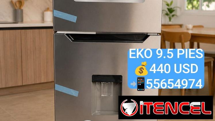 Refrigerador EKO 9.5 pies NUEVO – 3 meses de garantía