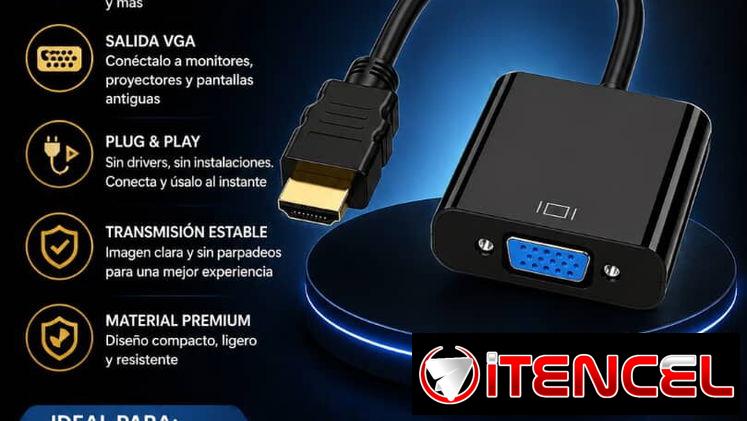 Adaptador HDMI a VGA
