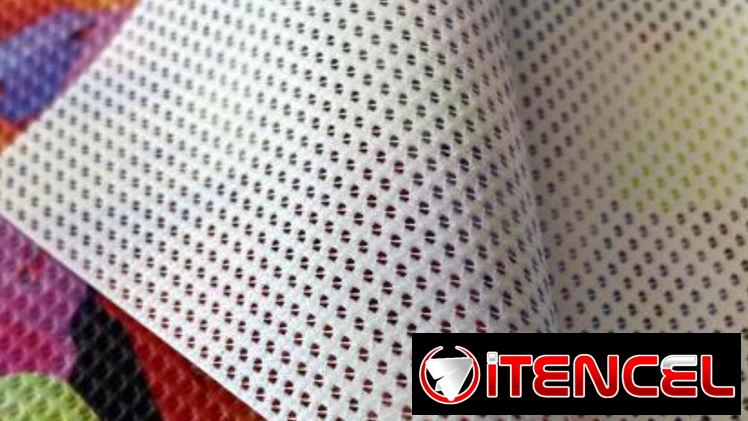 Vinilo microperforado y Lona Mesh