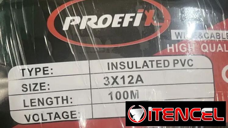 CABLE ROYAL CORE CALIBRE 12 (3 VÍAS) 💪 Alta calidad y excelente conducción eléctrica Ideal para plantas, paneles sola