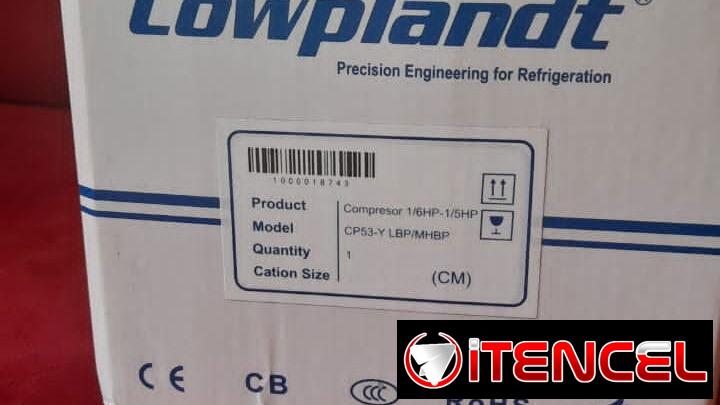 Máquina de refrigeración de 1/6 hp