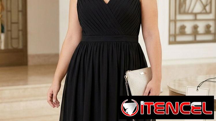 Vestidos negros finos  de salir solo quedan en talla XL